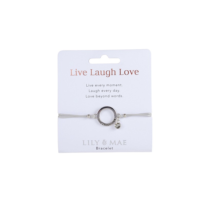 live laugh love bracelet