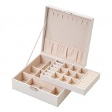 L&M Cream - Large - Jewellery Box