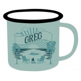 Greg - Adventure Enamel Mug