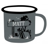 Matt - Adventure Enamel Mug