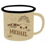 Michael - Adventure Enamel Mug