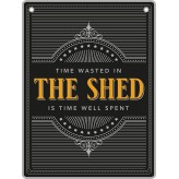 Shed - Man Cave - Metal Sign