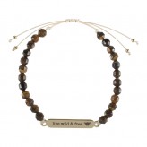 Tiger Eye Beaded Bracelet -Bee Jewellery