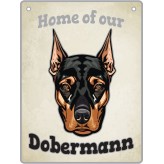 Dobermann - Pet Sign