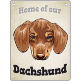 Dachshund, Red - Pet Sign