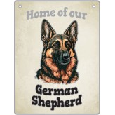 German Shepherd - Pet Sign