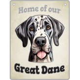 Great Dane - Pet Sign