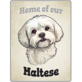 Maltese - Pet Sign