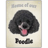 Poodle - Pet Sign