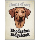 Rhodesian Ridgeback - Pet Sign