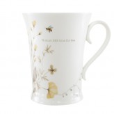 White - Bee Mug & Infuser