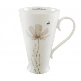 White - Bee Latte Mug